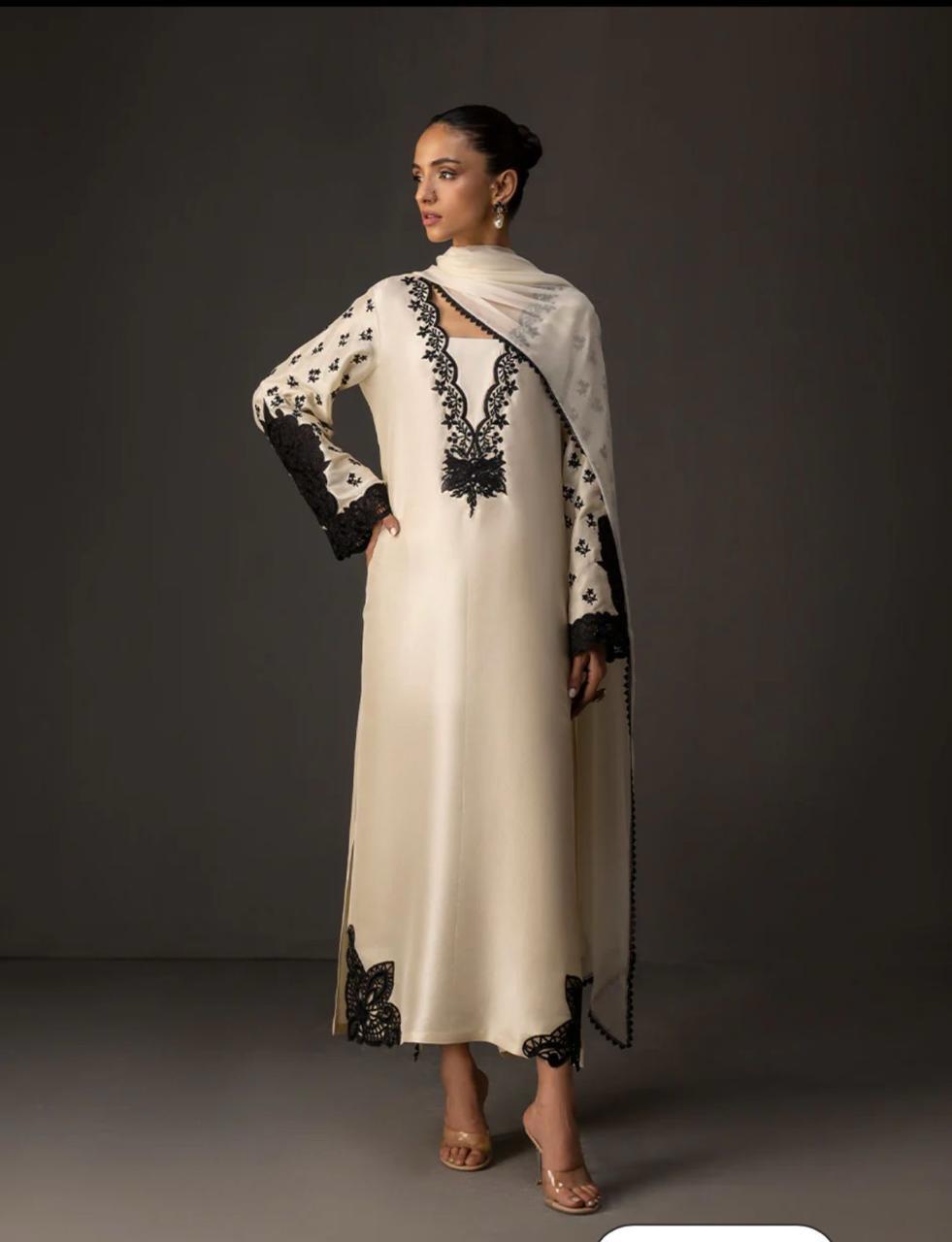 3 PC Silk Suit
