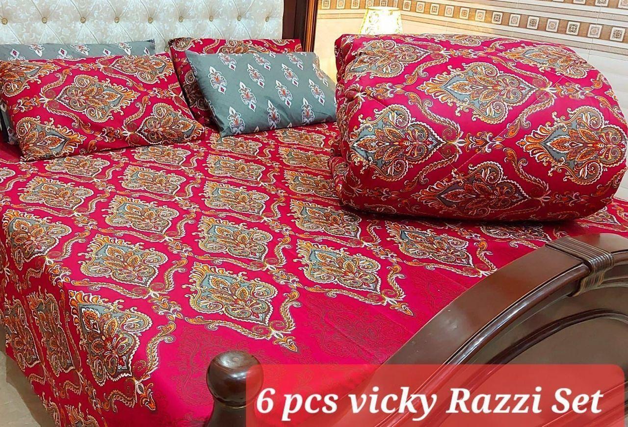 6pc vicky razai set