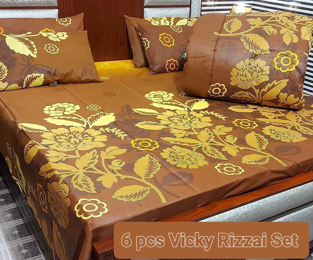 6pc vicky razai set