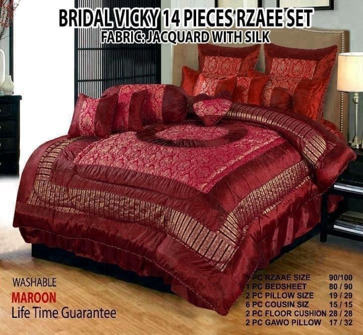 Bridal Vicky Razai 14 Pc Set