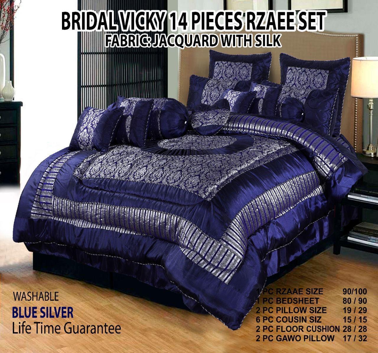 Bridal Vicky Razai 14 Pc Set