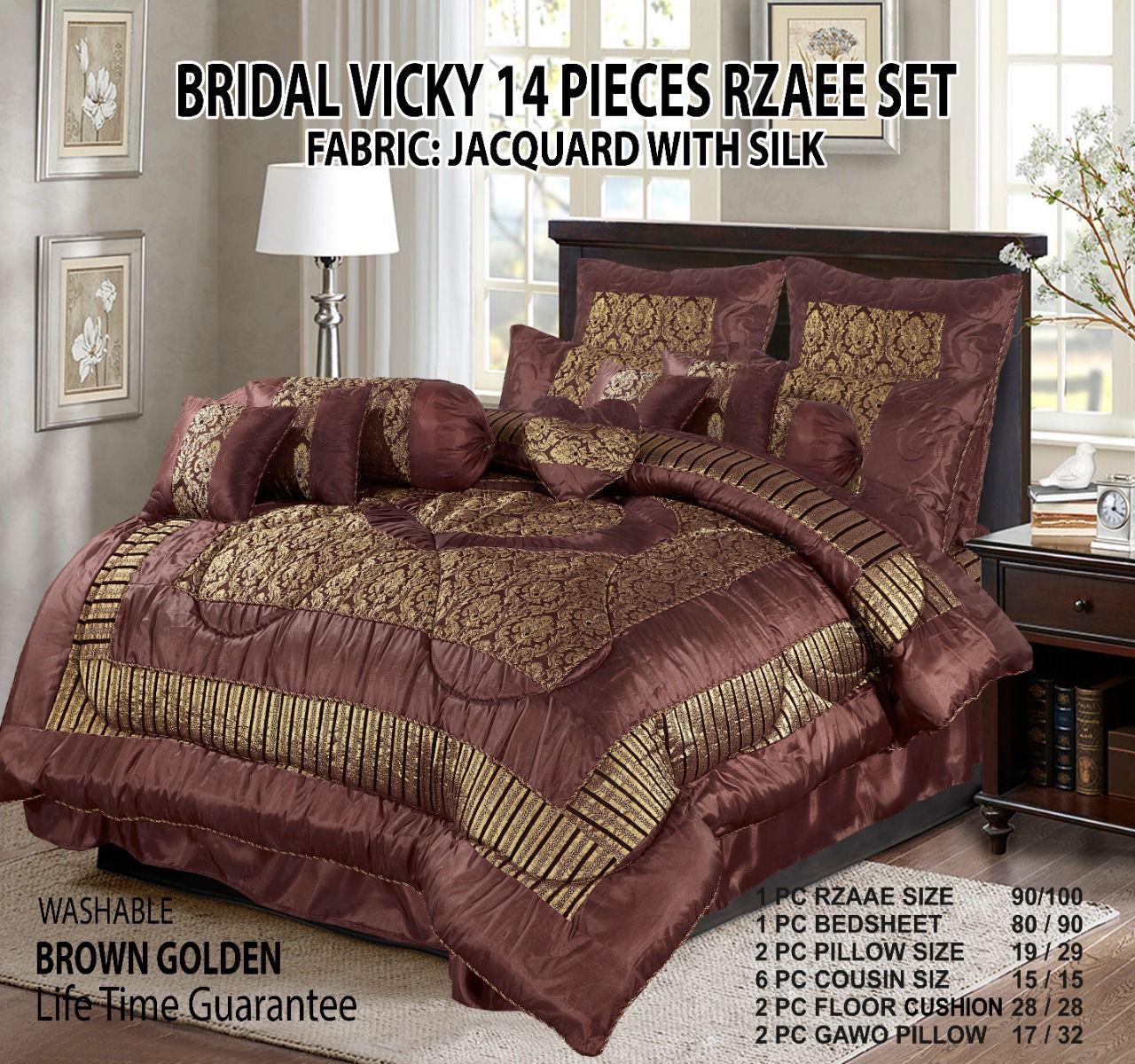 Bridal Vicky Razai 14 Pc Set