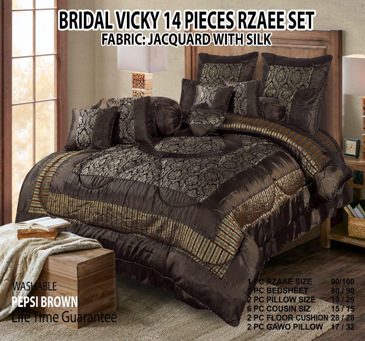 Bridal Vicky Razai 14 Pc Set