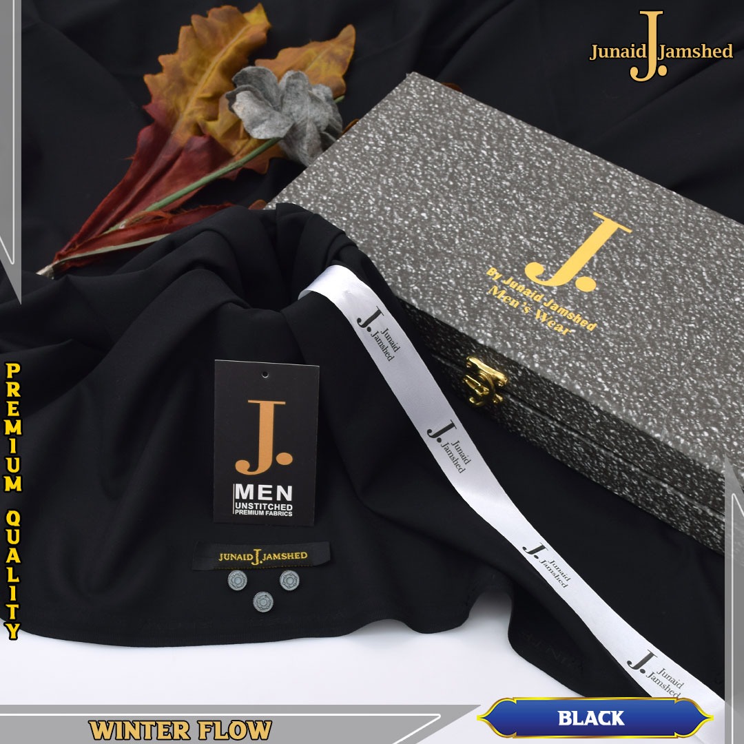 Men Winter Unstitched Suit Original Junaid Jamshaid